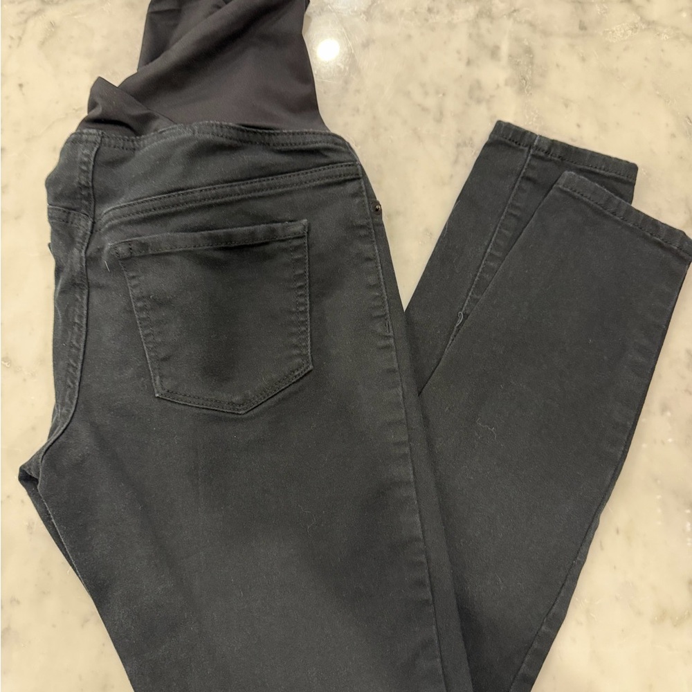Stylish Black Maternity Jeans